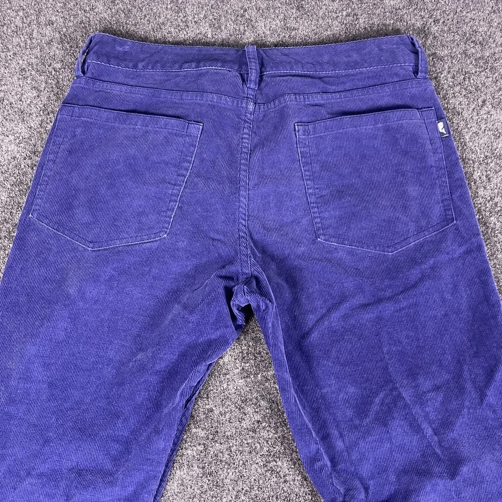 Vineyard Vines Straight Fit Corduroy Pants Mens 30x30 Purple Violet Preppy Chino